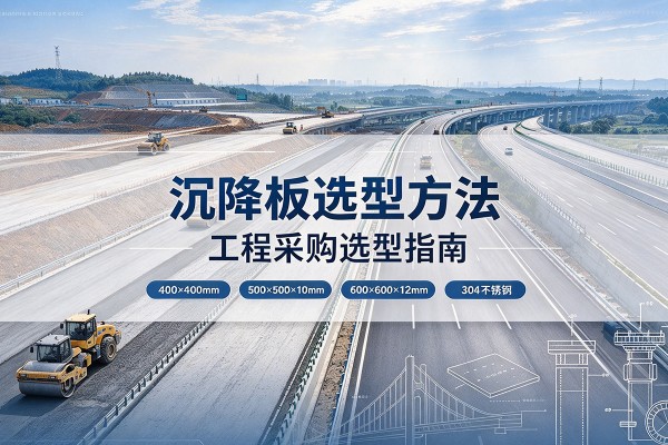蓬莱沉降板选择方法
