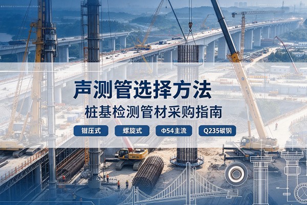 蓬莱声测管选型标准